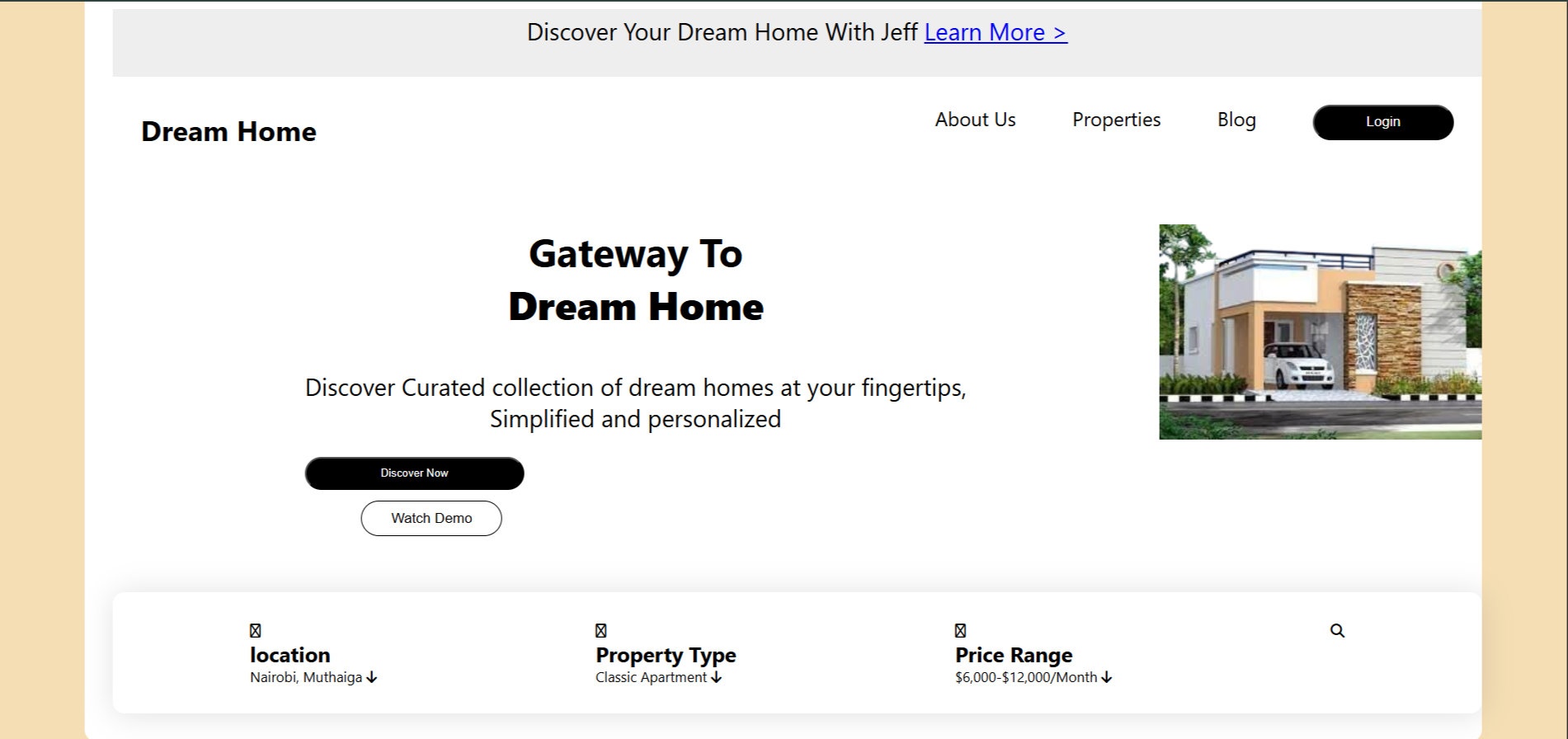 Project 1 Screenshot
